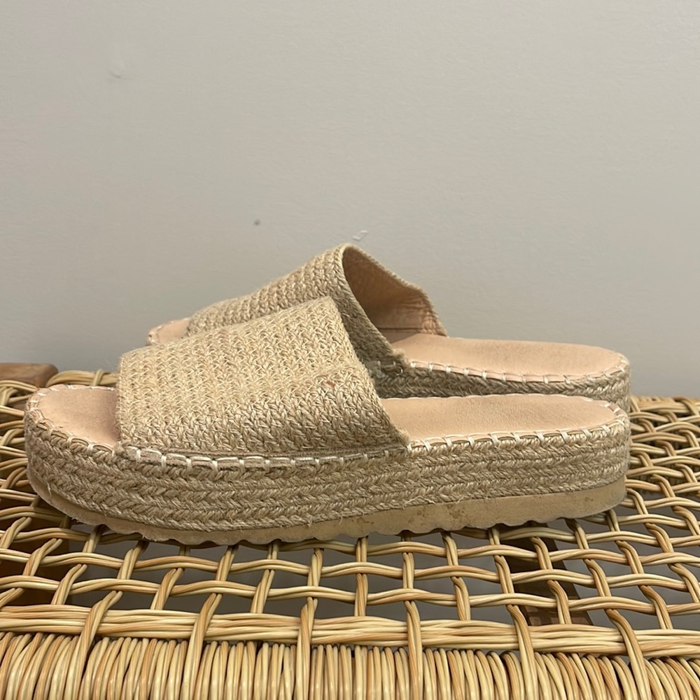 Del Mar Platform Slide Sandal Ratan